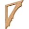 Ekena Millwork Balboa Traditional Smooth Bracket, Western Red Cedar, 3 1/2"W x 44"D x 48"H BKT04X44X48BOA01SWR - alternate 1